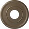 Ekena Millwork Bradford Ceiling Medallion (Fits Canopies up to 6 5/8"), 12 1/2"OD x 3 7/8"ID x 3/4"P, Warm Silver CM12BRWSS - alternate 1